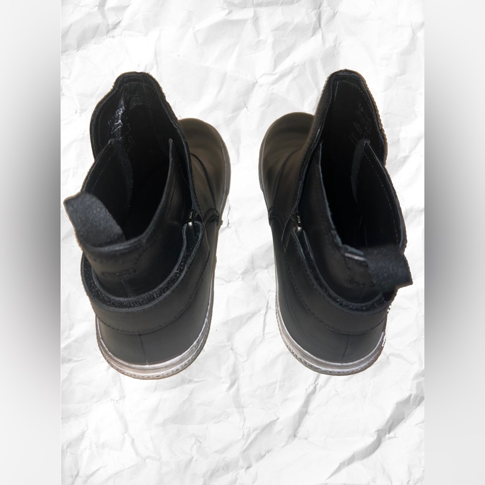 Prada Men's Black Leather Chelsea Boots - Picture 5 of 13